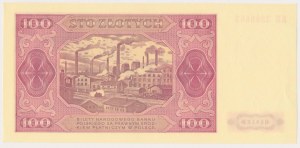 100 złotych 1948 - WZÓR kolekcjonerski - KR