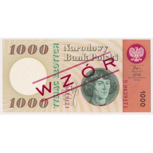 1.000 złotych 1965 - WZÓR kolekcjonerski - S