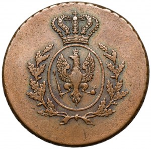 Grand Duchy of Posen, 3 pennies 1816-B, Wroclaw.