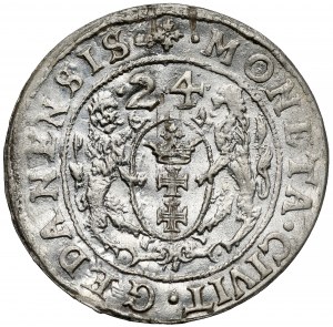Sigismond III Vasa, Ort Gdansk 1624 - belle