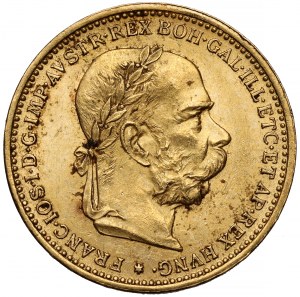 Autriche, François-Joseph Ier, 20 couronnes 1895