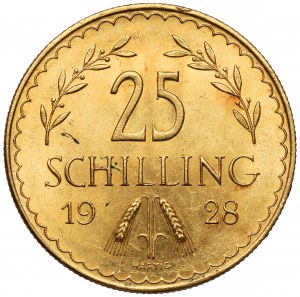 Austria, 25 scellini 1928