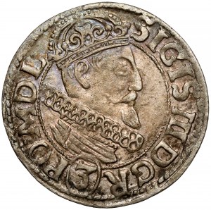 Sigismund III Vasa, 3 crores Kraków 1616 - Awdaniec - beautiful