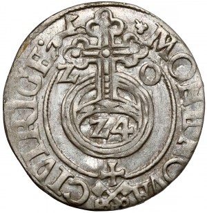 Sigismondo III Vasa, mezzo binario Riga 1620 - Volpe in OTOK