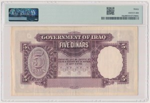 Iraq, 5 Dinars 1931 (1942)