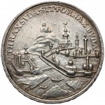 Austria, Leopold I, Medal 1686 - zdobycie miasta Ofen