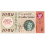 1.000 złotych 1965 - z nadukiem XX zjazd PTAiNu