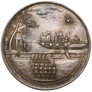 August II Mocny, Medal 1731 - 500-lecie praw miejskich Torunia