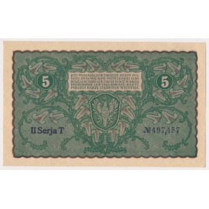 5 mkp 1919 - II Serja T (Mił.24a)