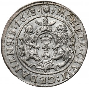 Sigismund III Vasa, Ort Gdansk 1618 - early