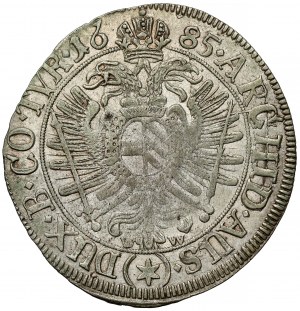 Austria, Leopold I, 15 krajcars 1685 VB-W, Mainz