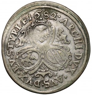 Austria, Leopold I, 10 krajcars 1682, Graz