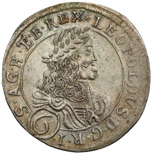 Austria, Leopold I, 6 krajcars 1673, St. Veit