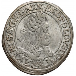 Austria, Leopold I, 15 krajcarów 1661 CA, Wiedeń