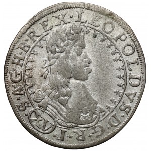 Austria, Leopold I, 15 krajcarów 1662 CA, Wiedeń