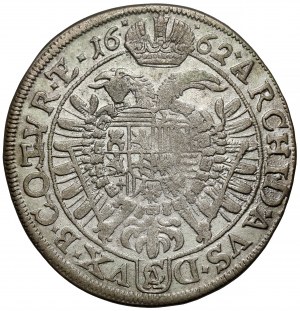 Austria, Leopoldo I, 15 krajcars 1662 CA, Vienna