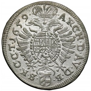 Austria, Leopold I, 15 krajcarów 1659, Wiedeń