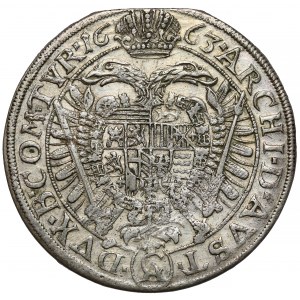 Austria, Leopold I, 15 krajcarów 1663 CA, Wiedeń