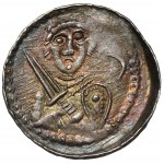 Władysław II Wygnaniec, Denar - Książę i Biskup - CAŁA tarcza