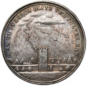 Vratislav, Medaile 1749 - Výbuch střelného prachu (Kittel)