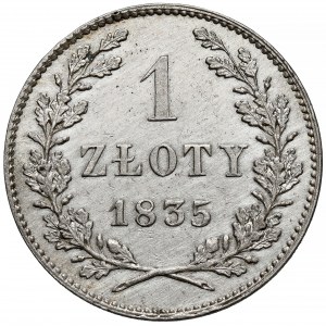 Wolne Miasto Kraków, 1 złoty 1835