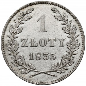 Città libera di Cracovia, 1 zloty 1835