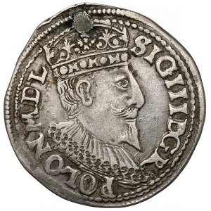 Zygmunt III Waza, Trojak Olkusz 1596 - ex. Czapski junior