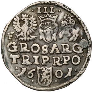Zygmunt III Waza, Trojak Wschowa 1601 - ex. Czapski junior