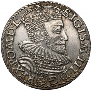Žigmund III Vasa, Trojak Malbork 1592 - ex. Czapski junior