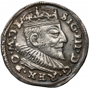 Zygmunt III Waza, Trojak Wilno 1592 - ex. Czapski junior