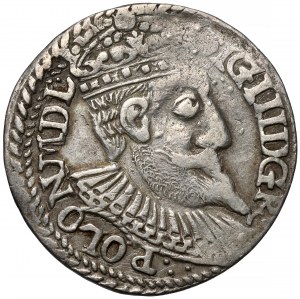 Žigmund III Vaza, Trojak Olkusz 1598 - ex. Czapski junior