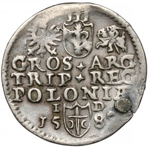 Zygmunt III Waza, Trojak Olkusz 1588 - ex. Czapski junior