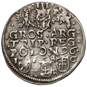 Zygmunt III Waza, Trojak Bydgoszcz 1596 - ex. Czapski junior