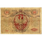 10 mkp 1916 Generał ...Biletów - seria jednokrotnie