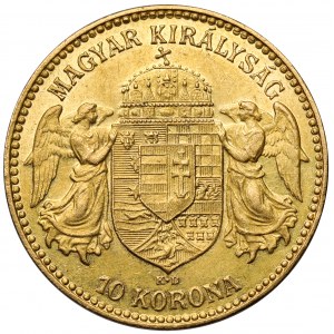 Węgry, Franciszek Józef I, 10 korona 1910 KB