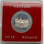 Próba CuNi 20 złotych 1981 Barbakan