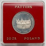 Próba CuNi 20 złotych 1981 Barbakan
