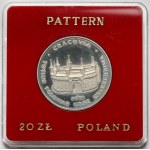 Próba CuNi 20 złotych 1981 Barbakan