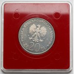 Próba CuNi 20 złotych 1981 Barbakan