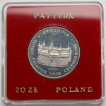 Próba CuNi 20 złotych 1981 Barbakan