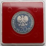 Próba CuNi 20 złotych 1981 Barbakan