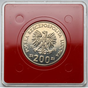 Próba CuNi 200 złotych 1985 XIII MŚ w piłce nożnej - Meksyk