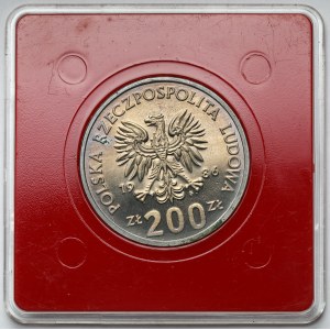 Próba CuNi 200 złotych 1986 Władysław I Łokietek