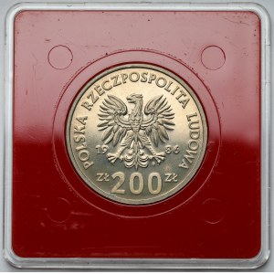 Próba CuNi 200 złotych 1986 Władysław I Łokietek