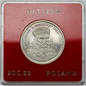 Próba CuNi 200 złotych 1986 Władysław I Łokietek