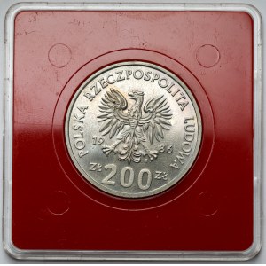 Próba CuNi 200 złotych 1986 Władysław I Łokietek