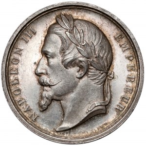 France, Napoleon III, 1862 - Prize Medal