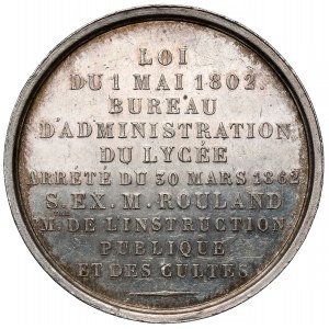 Francja, Napoleon III, Medal nagrodowy 1862