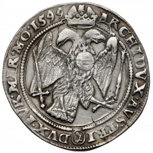 Czechy, Rudolf II, 1/2 talara 1599, Kuttenberg