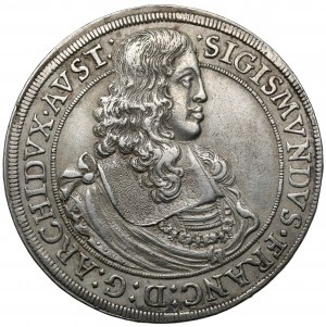 Autriche, Franz Sigismund, Thaler 1665, Hall